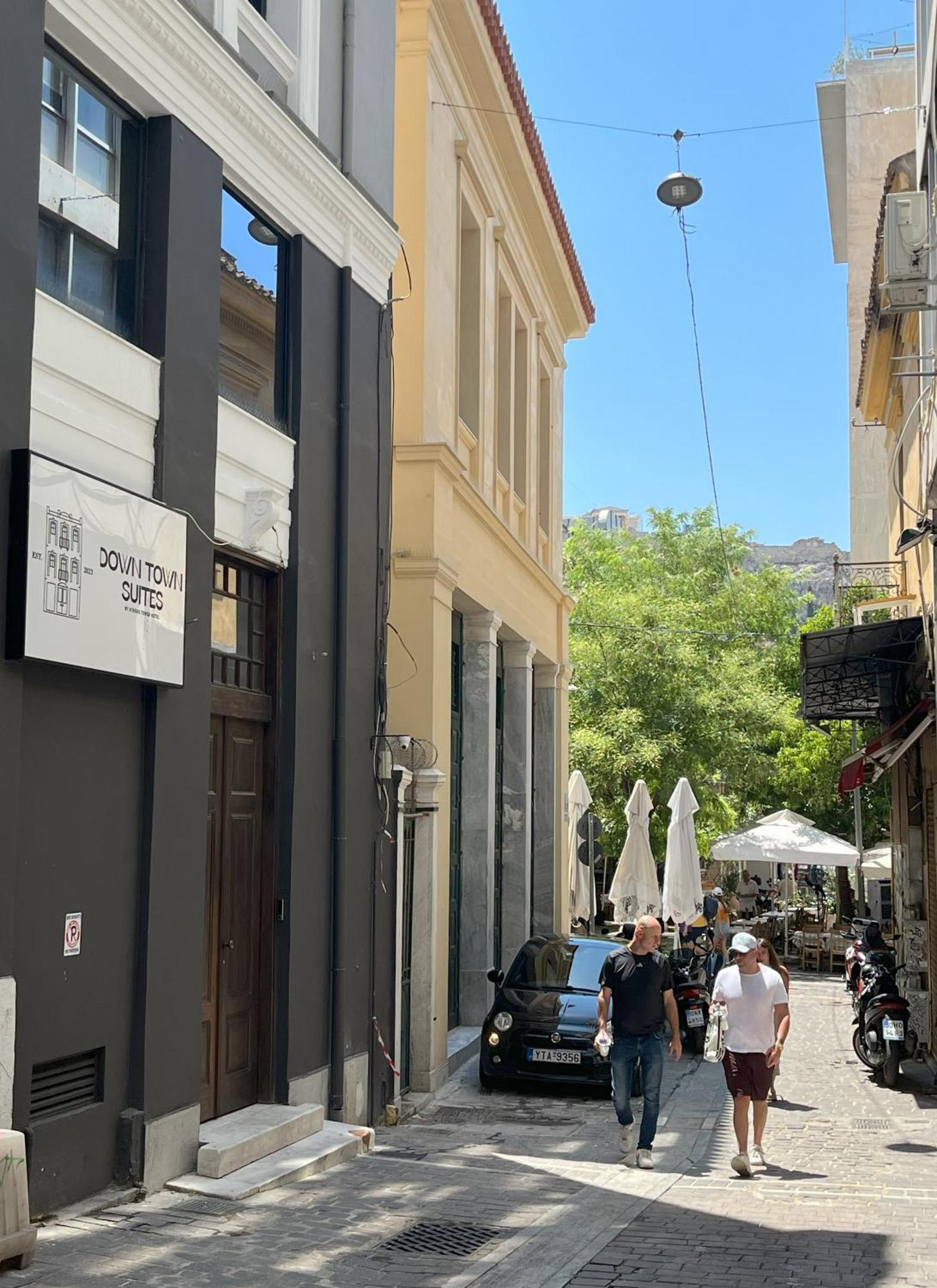 Downtown Suites By Athens Tower Eksteriør billede